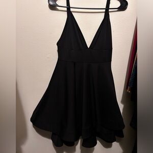 Amazon Strap Black Dress